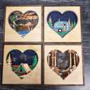  Layered Heart Signs | Father's Day Gift
