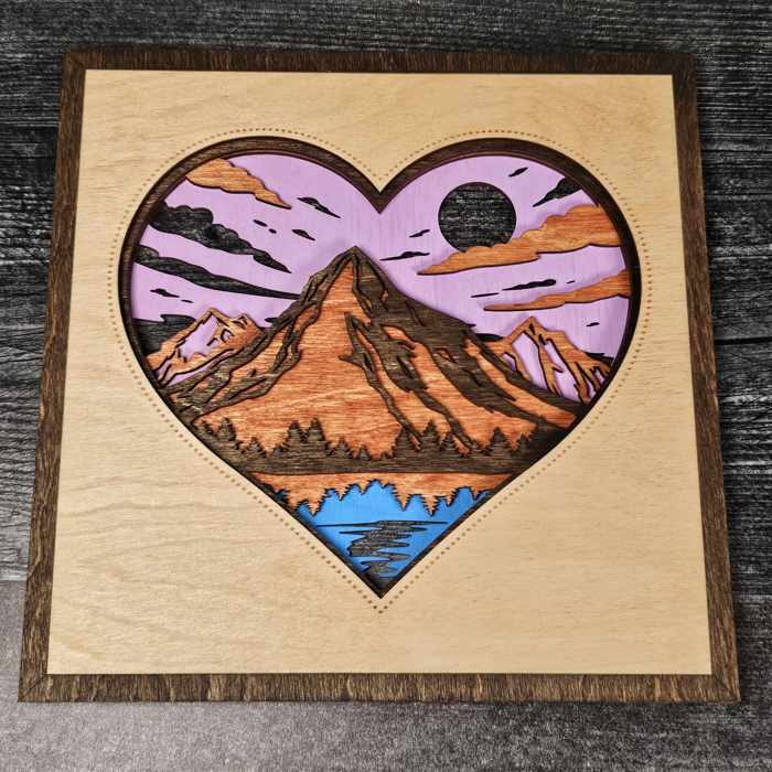 Layered Heart Signs | Father's Day Gift