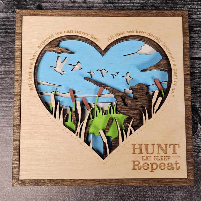 Layered Heart Signs | Father's Day Gift