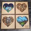  Layered Heart Signs | Father's Day Gift
