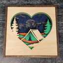  Layered Heart Signs | Father's Day Gift