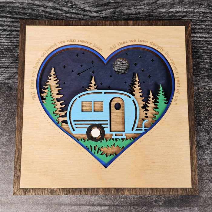 Layered Heart Signs | Father's Day Gift
