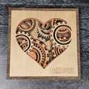  Layered Heart Signs | Father's Day Gift