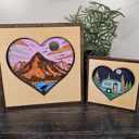  Layered Heart Signs | Father's Day Gift