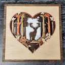  Layered Heart Signs | Father's Day Gift