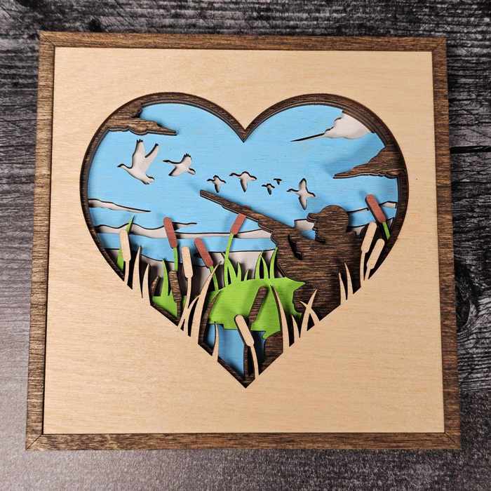 Layered Heart Signs | Father's Day Gift