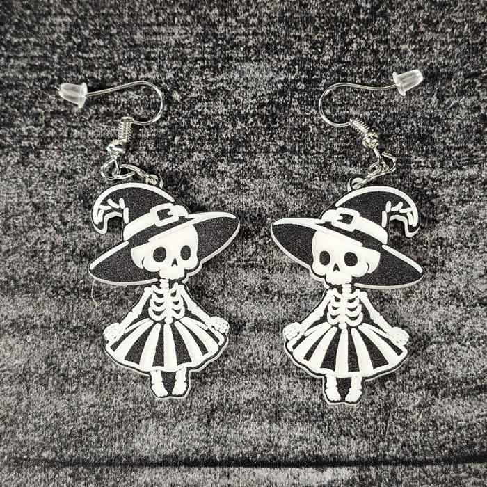 Halloween Skeleton Earrings