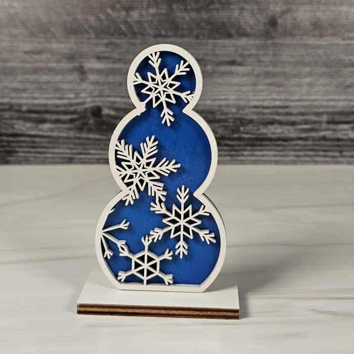 Snowmen Shelf Sitters | Christmas Decor