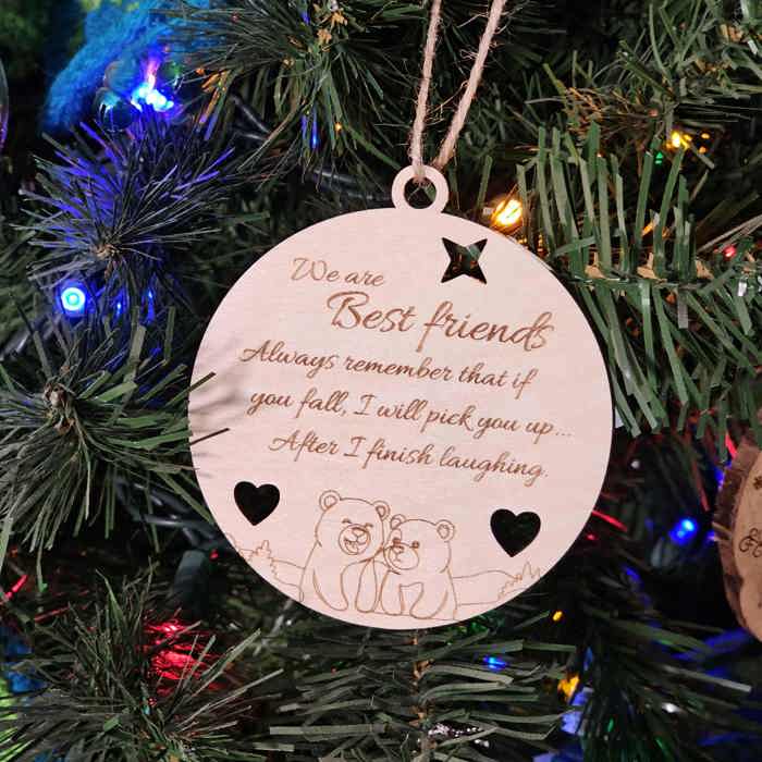 Family Love & Laughter Christmas Ornaments