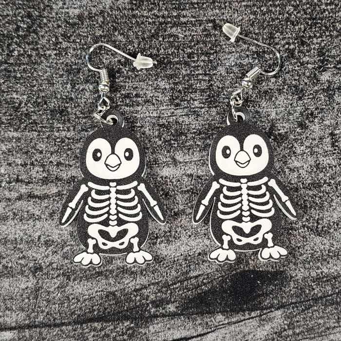 Halloween Skeleton Earrings