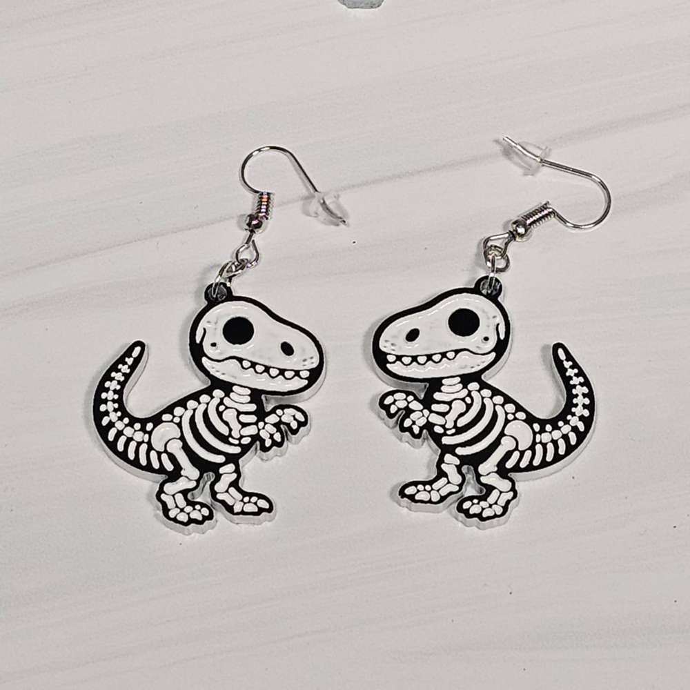 Halloween Skeleton Earrings