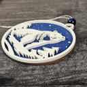  Snowy Christmas Bear Ornament