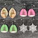  Christmas Snowy Wonderland Earrings