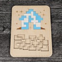  Mosaic Tetris-Style Puzzles | Christmas Themed Toy