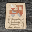  Mosaic Tetris-Style Puzzles | Christmas Themed Toy