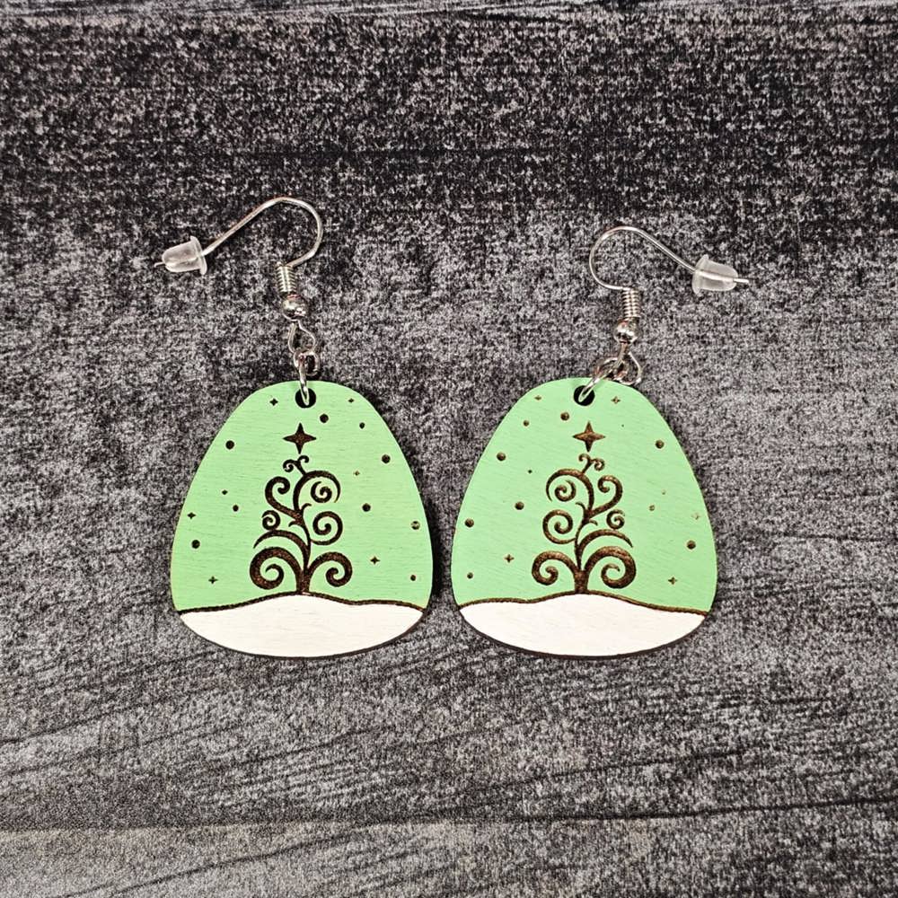 Christmas Snowy Wonderland Earrings