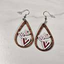  Valentine Heart Earrings