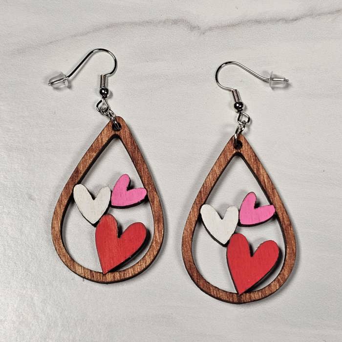 Valentine Heart Earrings