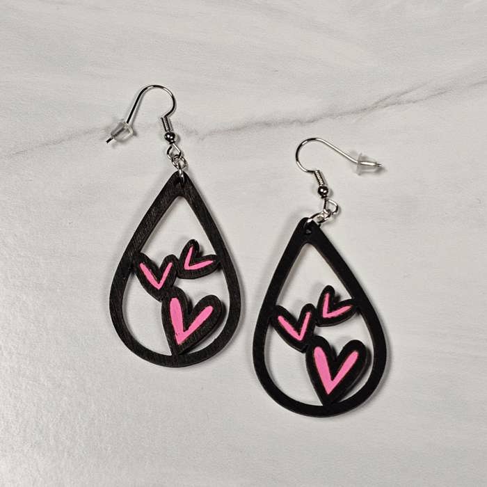 Valentine Heart Earrings