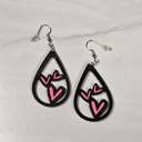  Valentine Heart Earrings