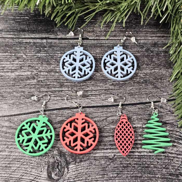 Festive Fun Christmas Earrings | Whimsical Holiday Dangles