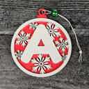  Personalized Wooden Letter Ornaments | Christmas Gifts | Holiday Decor
