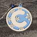  Personalized Wooden Letter Ornaments | Christmas Gifts | Holiday Decor