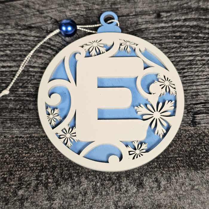 Personalized Wooden Letter Ornaments | Christmas Gifts | Holiday Decor