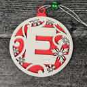  Personalized Wooden Letter Ornaments | Christmas Gifts | Holiday Decor