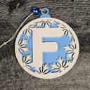  Personalized Wooden Letter Ornaments | Christmas Gifts | Holiday Decor