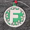  Personalized Wooden Letter Ornaments | Christmas Gifts | Holiday Decor
