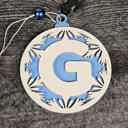  Personalized Wooden Letter Ornaments | Christmas Gifts | Holiday Decor