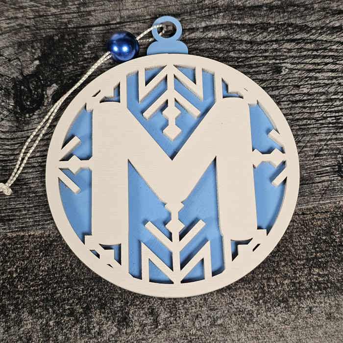 Personalized Wooden Letter Ornaments | Christmas Gifts | Holiday Decor