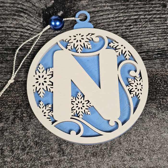 Personalized Wooden Letter Ornaments | Christmas Gifts | Holiday Decor