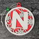  Personalized Wooden Letter Ornaments | Christmas Gifts | Holiday Decor