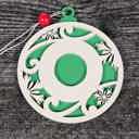  Personalized Wooden Letter Ornaments | Christmas Gifts | Holiday Decor