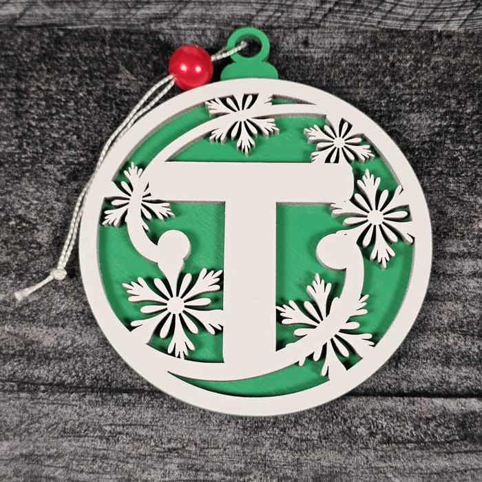 Personalized Wooden Letter Ornaments | Christmas Gifts | Holiday Decor