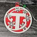  Personalized Wooden Letter Ornaments | Christmas Gifts | Holiday Decor