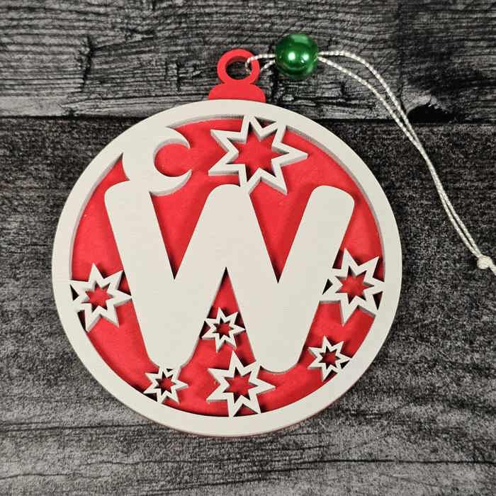 Personalized Wooden Letter Ornaments | Christmas Gifts | Holiday Decor