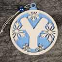  Personalized Wooden Letter Ornaments | Christmas Gifts | Holiday Decor