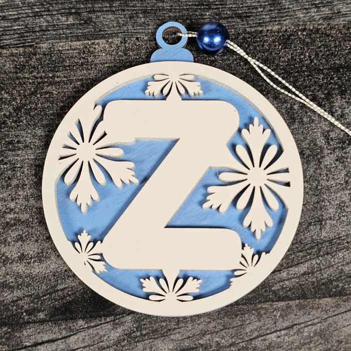 Personalized Wooden Letter Ornaments | Christmas Gifts | Holiday Decor