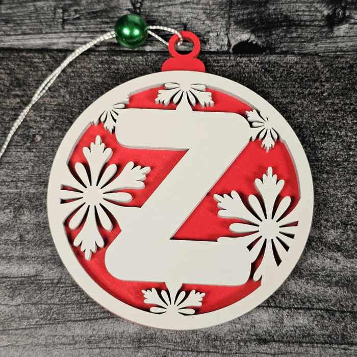 Personalized Wooden Letter Ornaments | Christmas Gifts | Holiday Decor