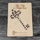  Pop-Out Wooden Christmas Ornament Cards