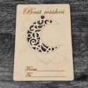  Pop-Out Wooden Christmas Ornament Cards