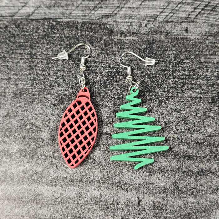 Festive Fun Christmas Earrings | Whimsical Holiday Dangles