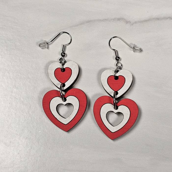 Valentine Heart Earrings