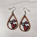  Valentine Heart Earrings