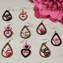  Valentine Heart Earrings