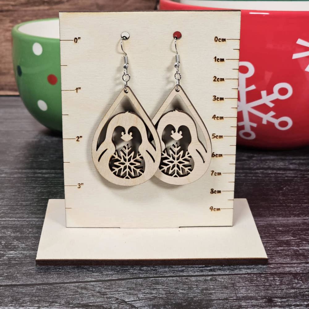 Christmas Snowy Wonderland Earrings