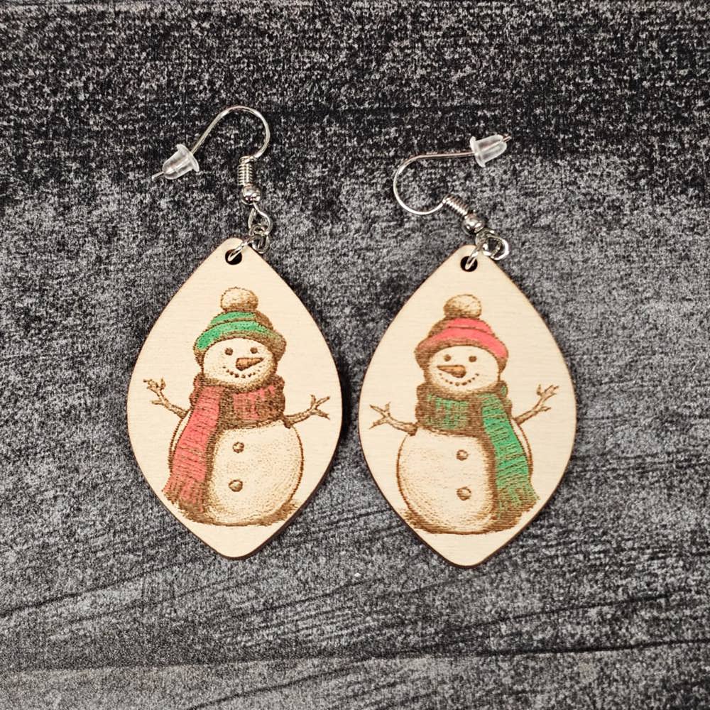 Christmas Snowy Wonderland Earrings